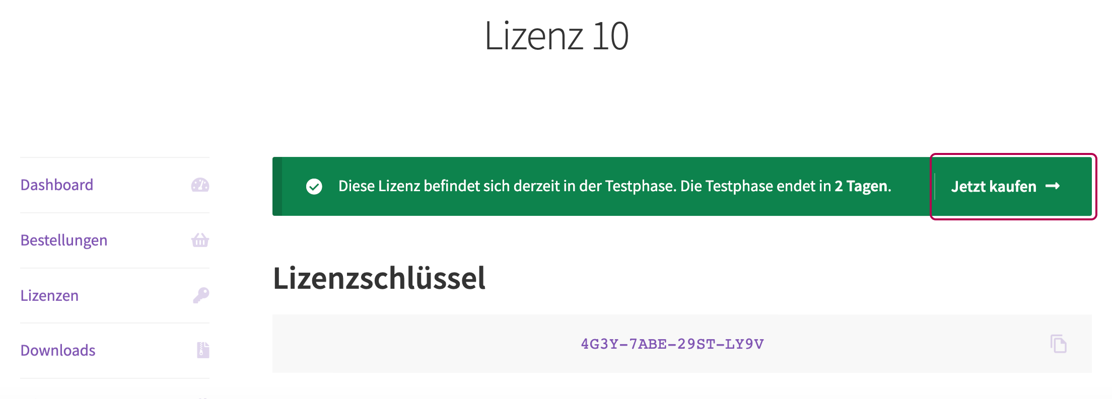 Enwikuna License Manager Konto kaufen von Testlizenzen